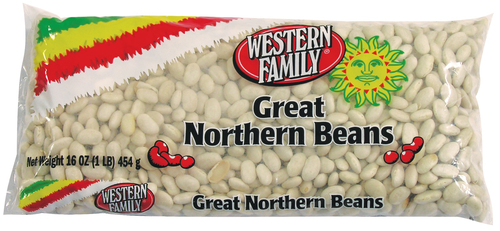 slide 1 of 1, Western Family Great Northern Beans, 16 oz