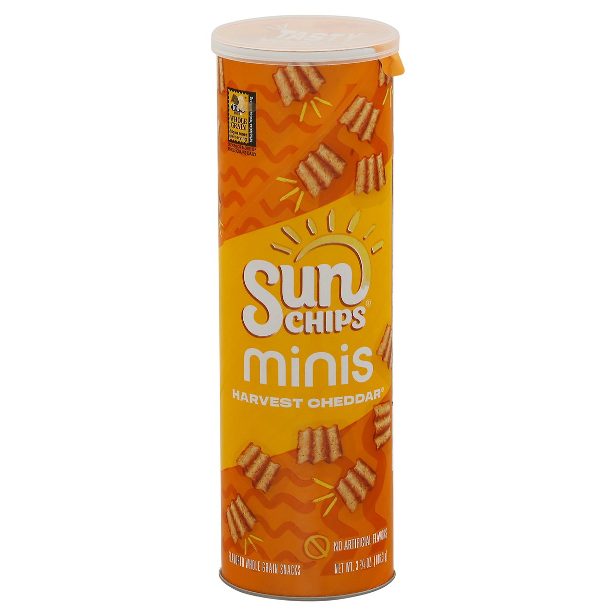 Sunchips Harvest Cheddar Minis Can 3.75 oz Shipt