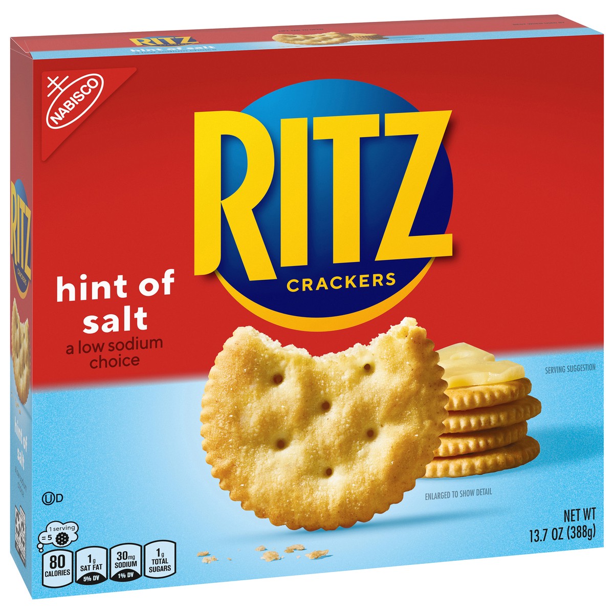 slide 2 of 9, RITZ Hint of Salt Crackers, 13.7 oz, 13.7 oz