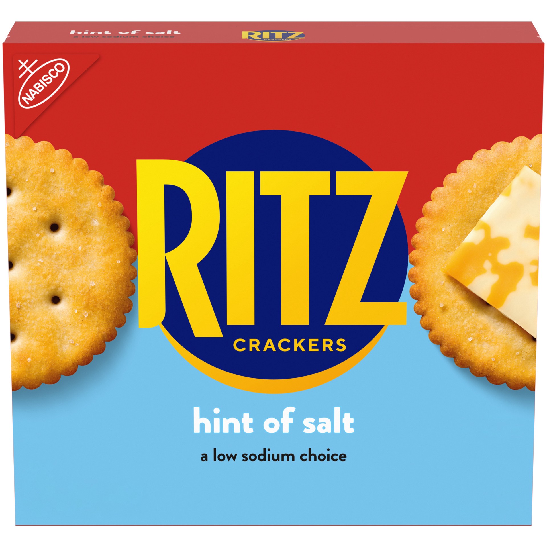 slide 1 of 9, RITZ Hint of Salt Crackers, 13.7 oz, 13.7 oz