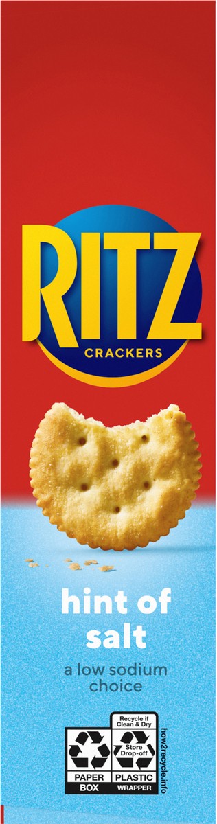 slide 6 of 9, RITZ Hint of Salt Crackers, 13.7 oz, 13.7 oz