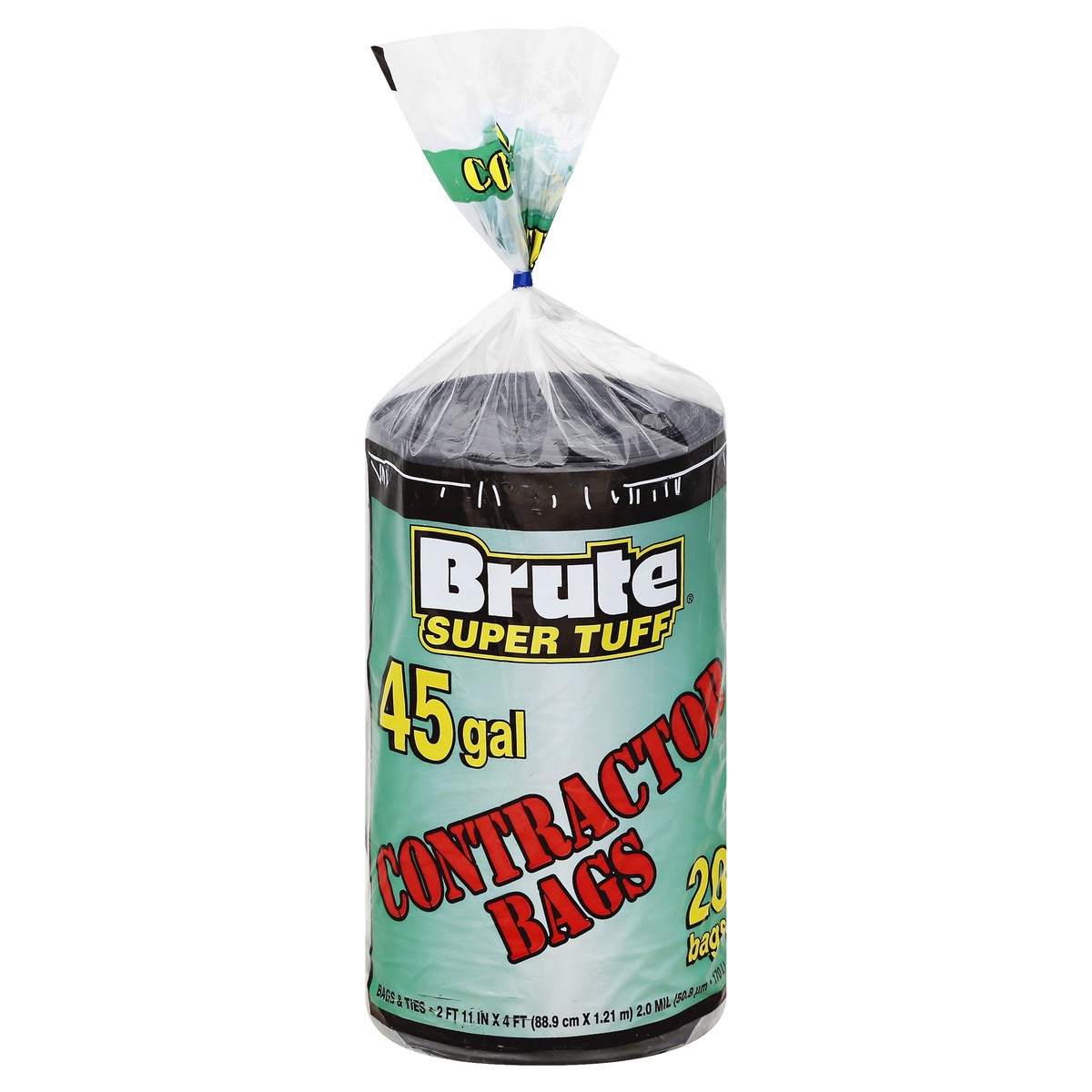 slide 2 of 3, BRUTE Contractor Bags 20 ea, 20 ct