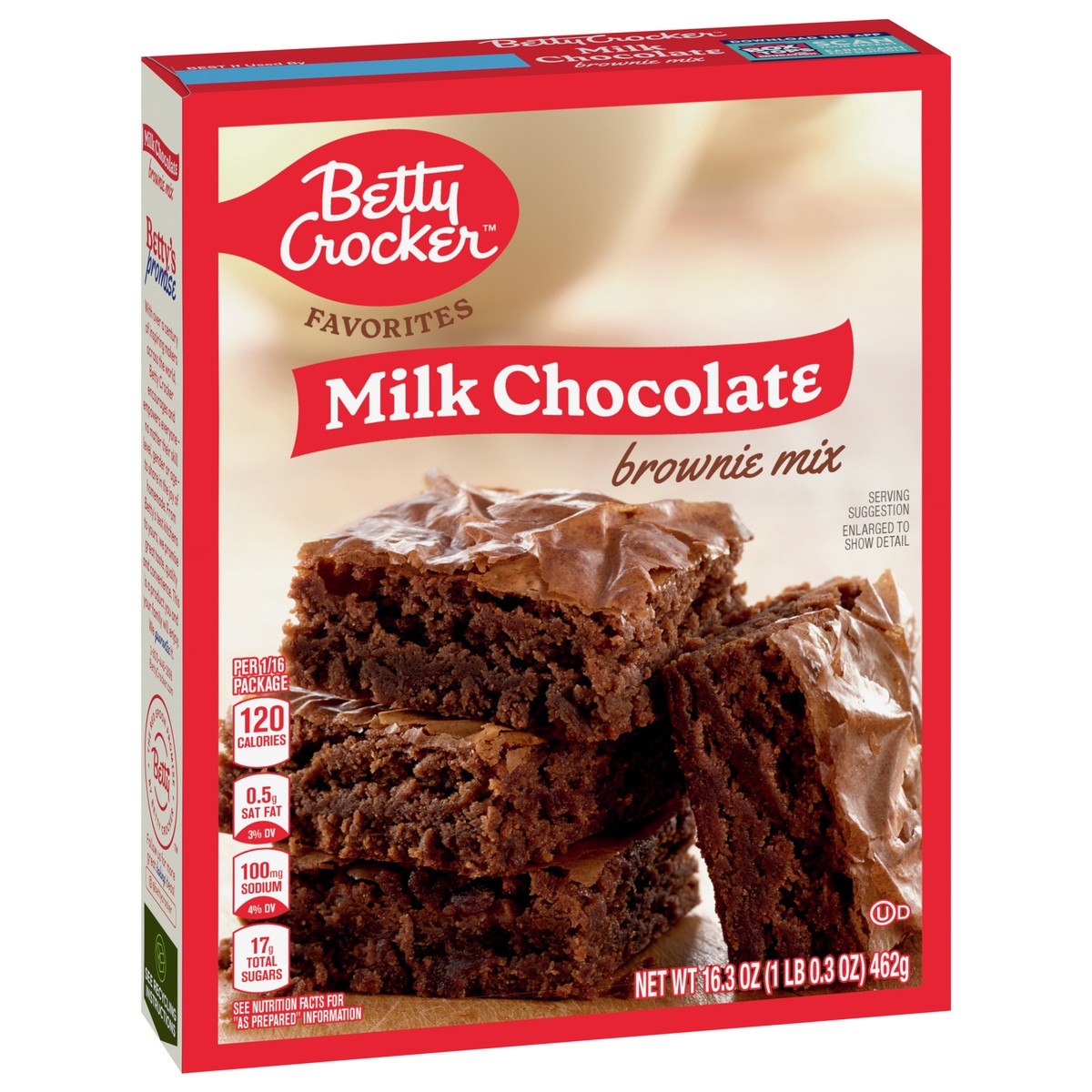 slide 6 of 9, Betty Crocker Favorites Milk Chocolate Brownie Mix Family Size, 16.3 oz, 16.3 oz
