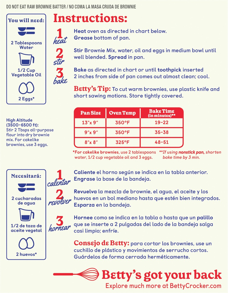 slide 8 of 9, Betty Crocker Favorites Milk Chocolate Brownie Mix Family Size, 16.3 oz, 16.3 oz