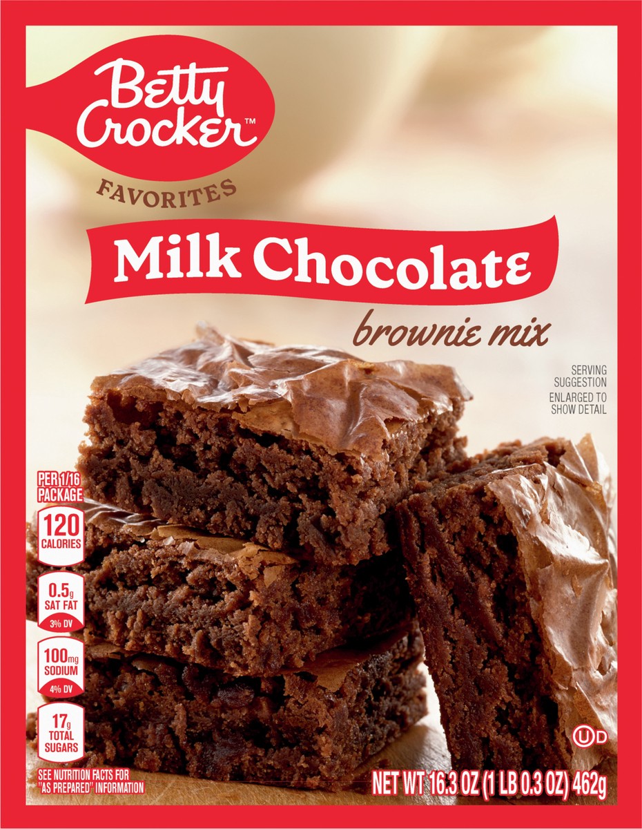 slide 3 of 9, Betty Crocker Favorites Milk Chocolate Brownie Mix Family Size, 16.3 oz, 16.3 oz
