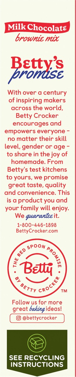 slide 9 of 9, Betty Crocker Favorites Milk Chocolate Brownie Mix Family Size, 16.3 oz, 16.3 oz