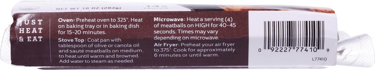 slide 11 of 12, Amylu Foods Teriyaki Pineaaple Chicken Meatballs 10 oz, 10 oz