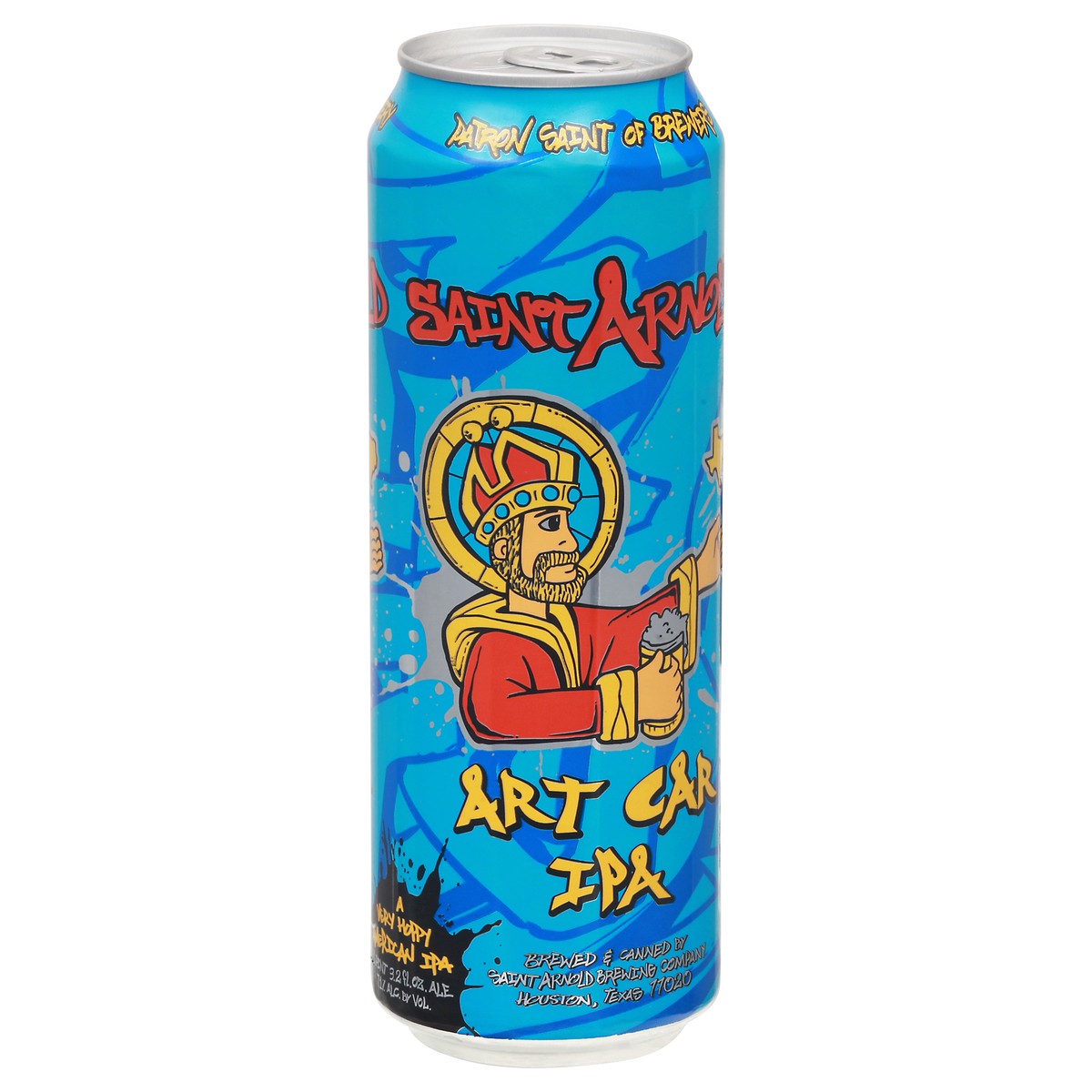slide 4 of 11, Saint Arnold Art Car Ipa Beer 1 pt Can, 1 pint
