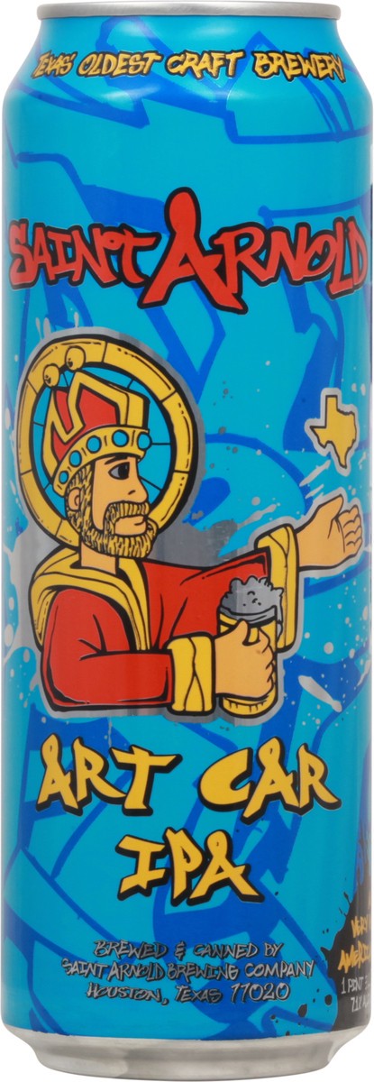 slide 11 of 11, Saint Arnold Art Car Ipa Beer 1 pt Can, 1 pint