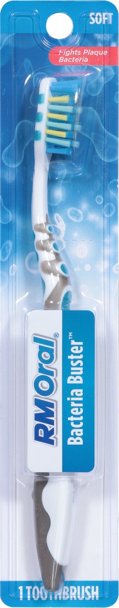 slide 11 of 12, RM Oral Bacteria Buster Soft Toothbrush 1 ea, 1 ct