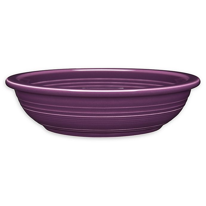 slide 1 of 1, Fiesta Pasta Bowl - Mulberry, 8.4 in