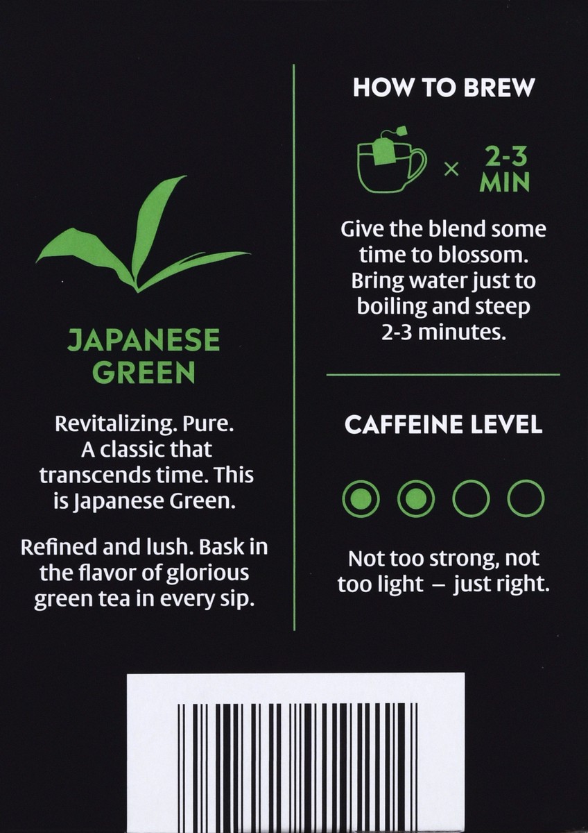 slide 2 of 9, Choice Organics Japanese Green Tea, Contains Caffeine, Green Tea Bags, 16 Count, 16 ct