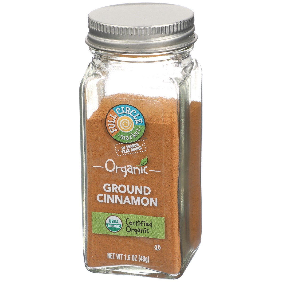 slide 3 of 9, Full Circle Market Ground Cinnamon, 1.5 oz
