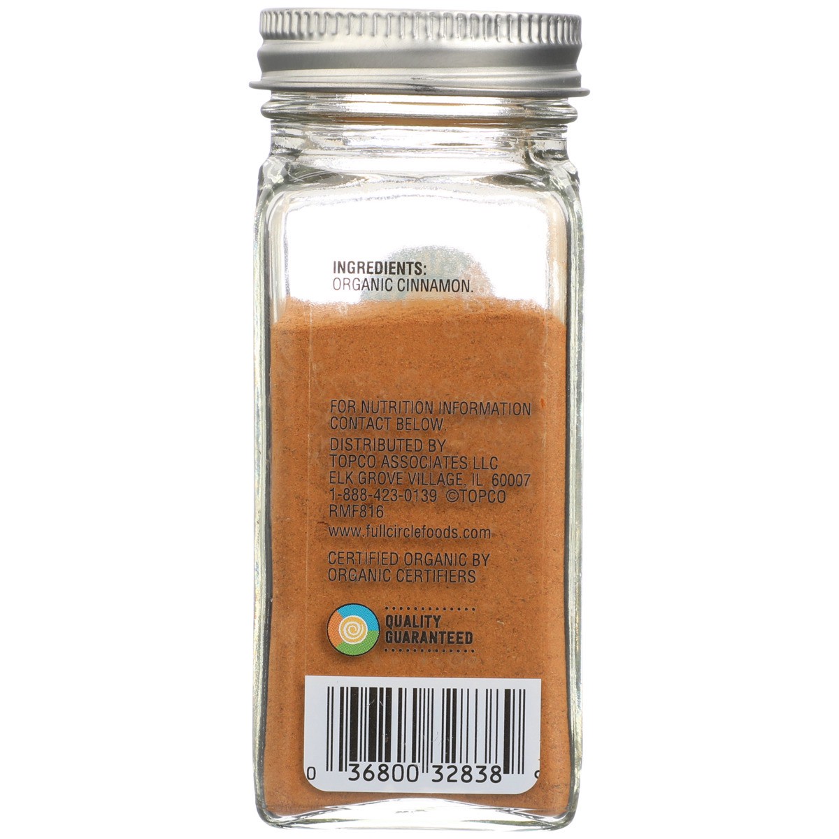 slide 4 of 9, Full Circle Market Ground Cinnamon, 1.5 oz