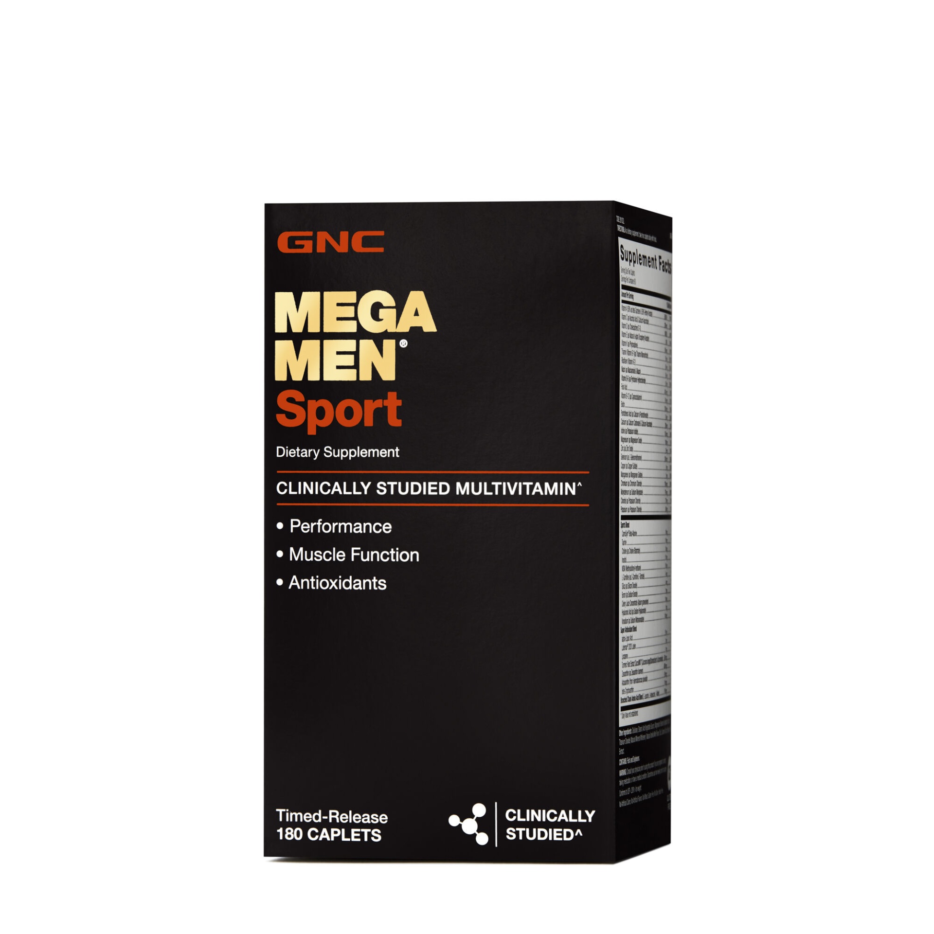 slide 1 of 1, GNC Mega Men Sport Multivitamin, 180 ct