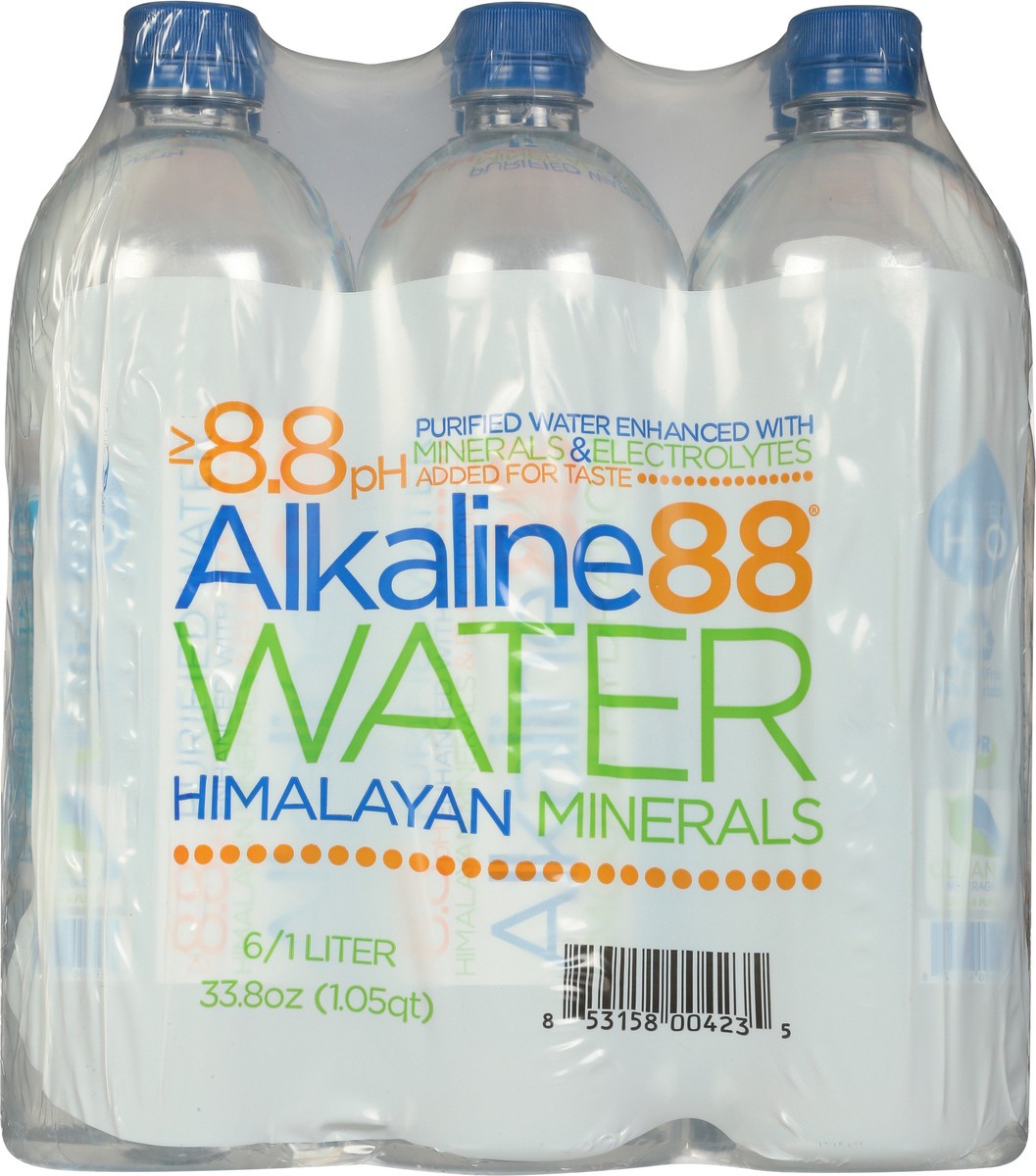 slide 9 of 11, Alkaline88 Himalayan Minerals Water, 6 ct; 33.8 oz