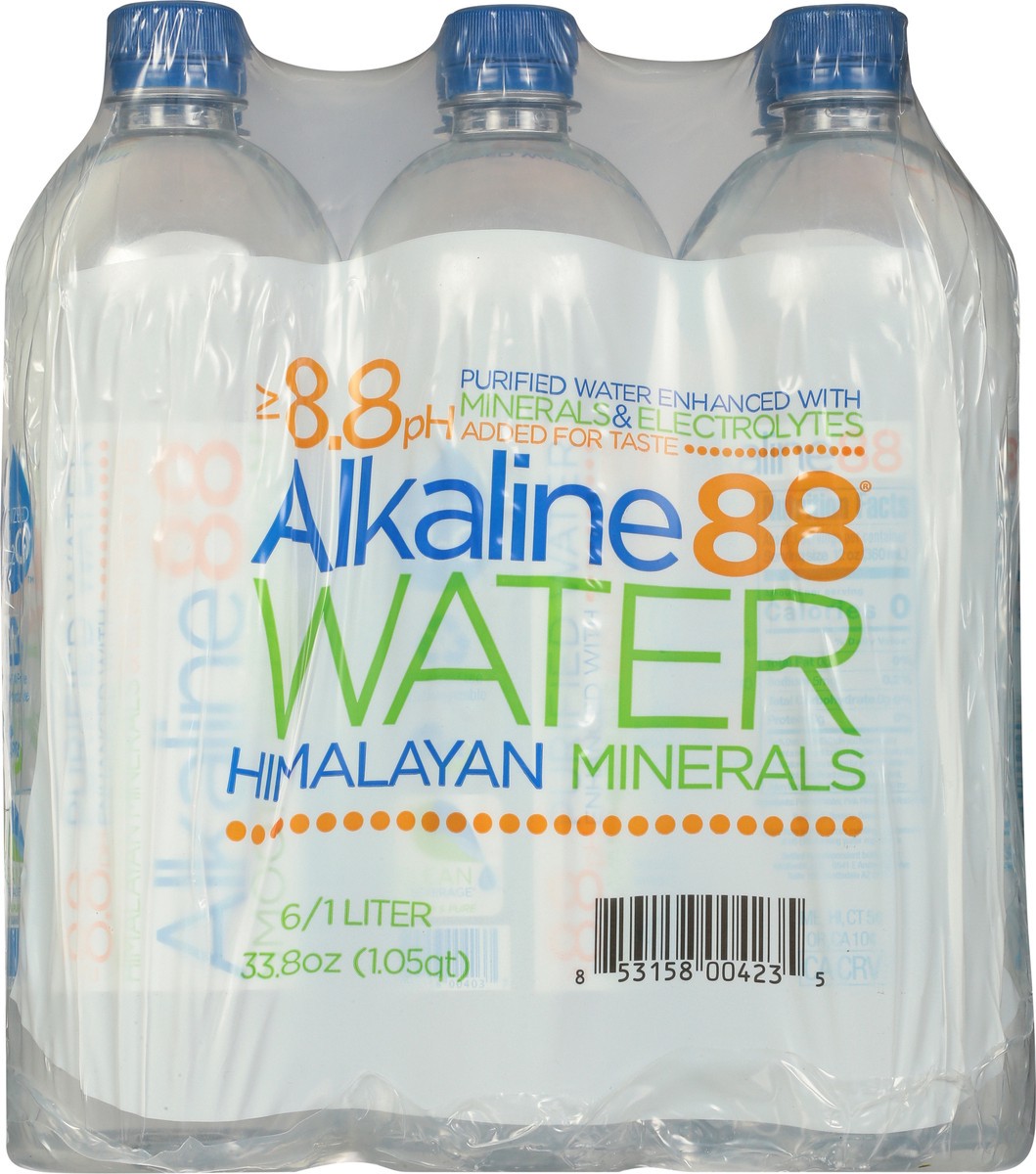 slide 10 of 11, Alkaline88 Himalayan Minerals Water, 6 ct; 33.8 oz