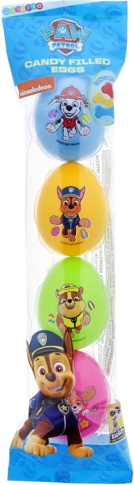 slide 1 of 1, Galerie Paw Patrol Candy Filled Eggs 4 Count, 4 ct