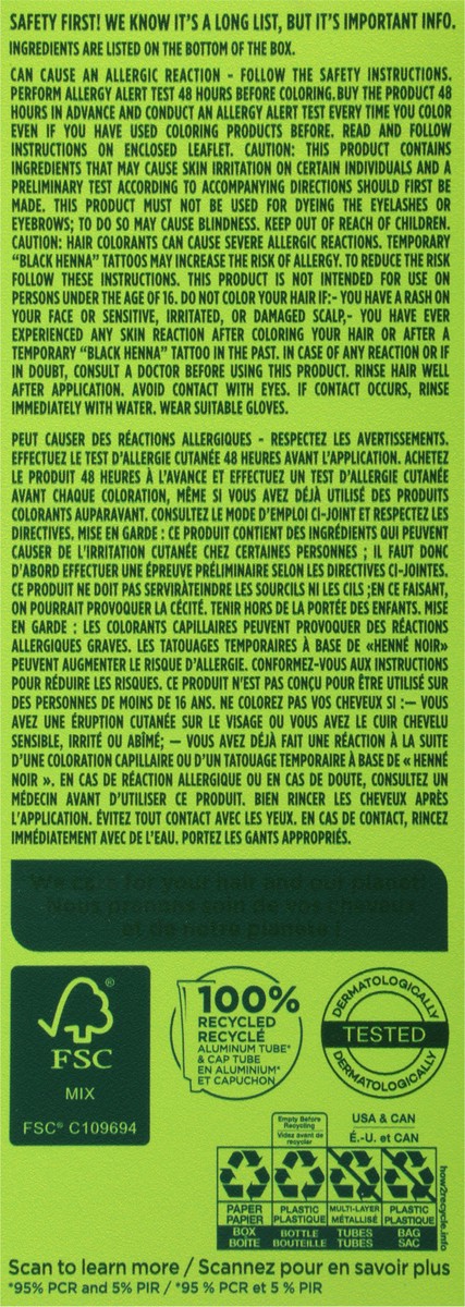 slide 9 of 9, Natural Instincts Clairol Natural Instincts Bold BL28 Blue Black Hair Dye, 1 ct