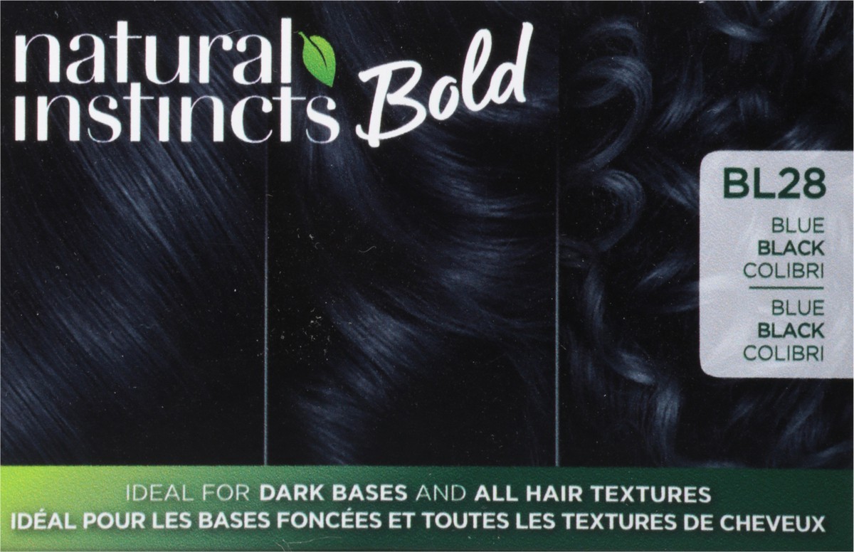 slide 5 of 9, Natural Instincts Clairol Natural Instincts Bold BL28 Blue Black Hair Dye, 1 ct