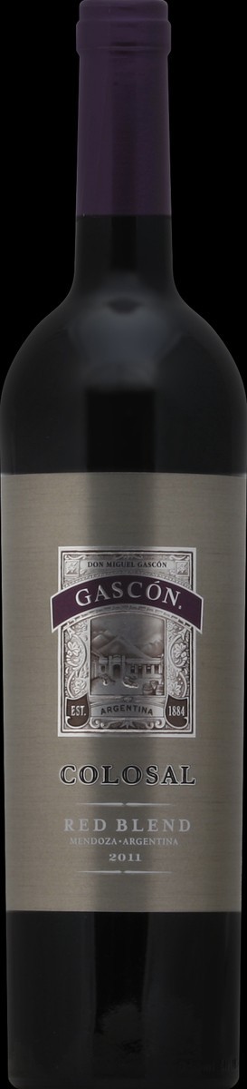 slide 2 of 3, Gascon Don Miguel Gascon Colosal Red Blend, 750 ml