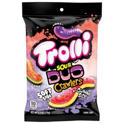 Trolli Duo Crawlers Sour Gummi Candy 6.3 oz