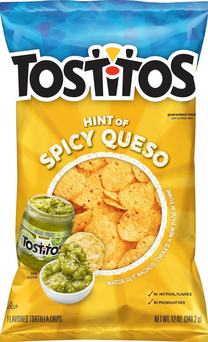 slide 2 of 3, Tostitos Tortilla Chips, 12 oz