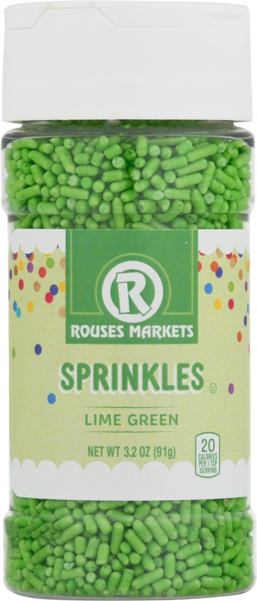 slide 10 of 14, Rouses Markets Lime Green Sprinkles 3.2 oz, 3.2 oz