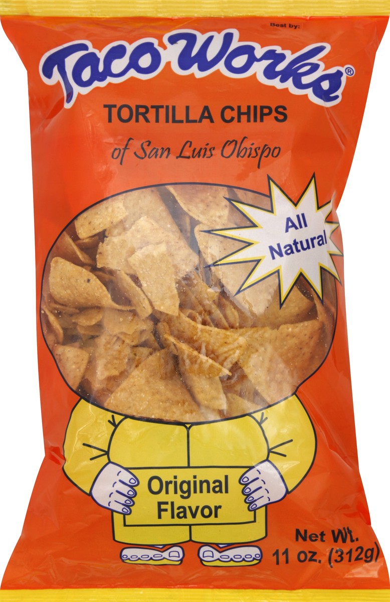 slide 5 of 5, Taco Works Tortilla Chips 11 oz, 11 oz