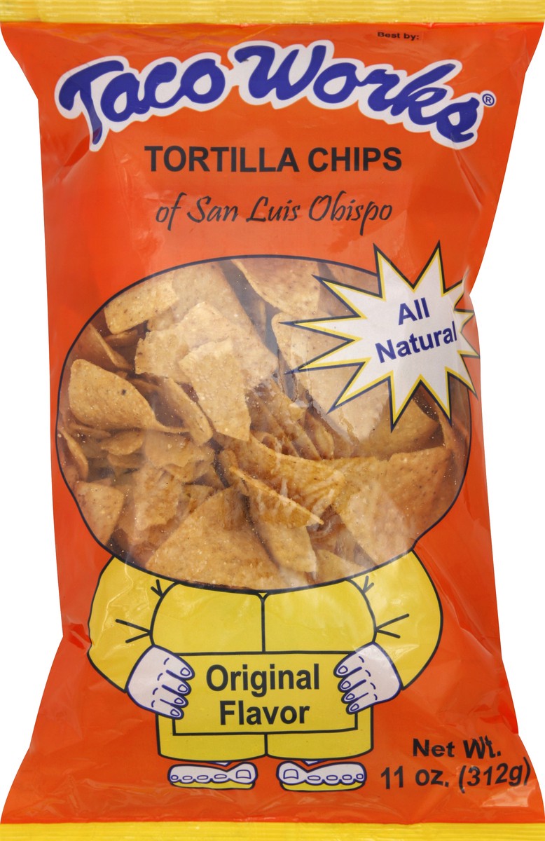 slide 1 of 5, Taco Works Tortilla Chips 11 oz, 11 oz