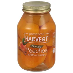 Preserved Harvest Peaches Spiced