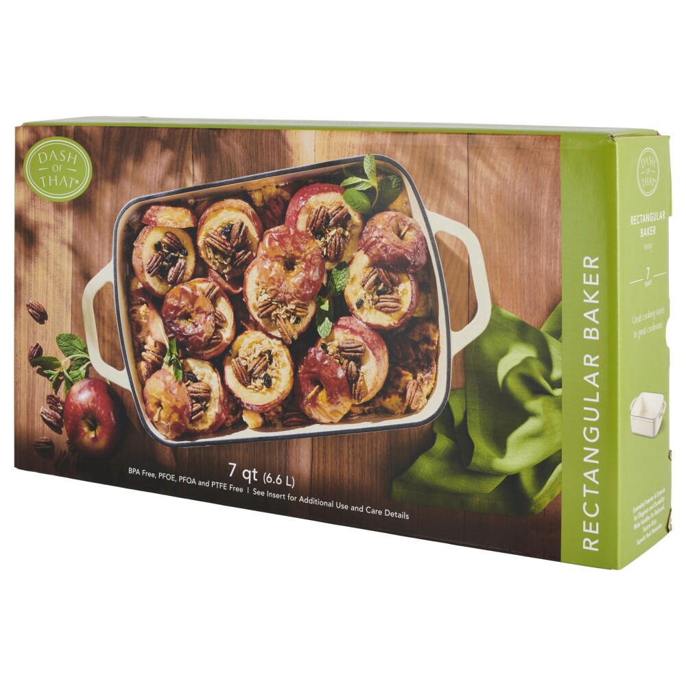 slide 2 of 4, Dash of That 7qt Baker - Ivory, 1 ct