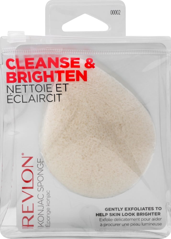 slide 1 of 1, Revlon Konjac Sponge Natural, 1 ct