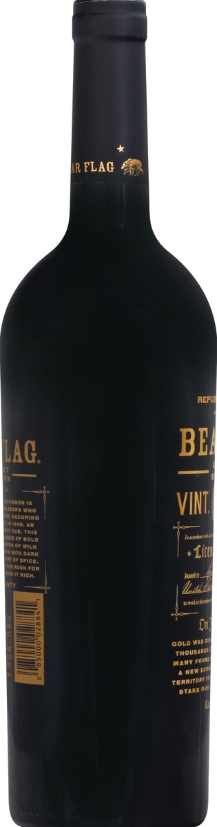 slide 6 of 7, Bear Flag Red Wine, 750 ml