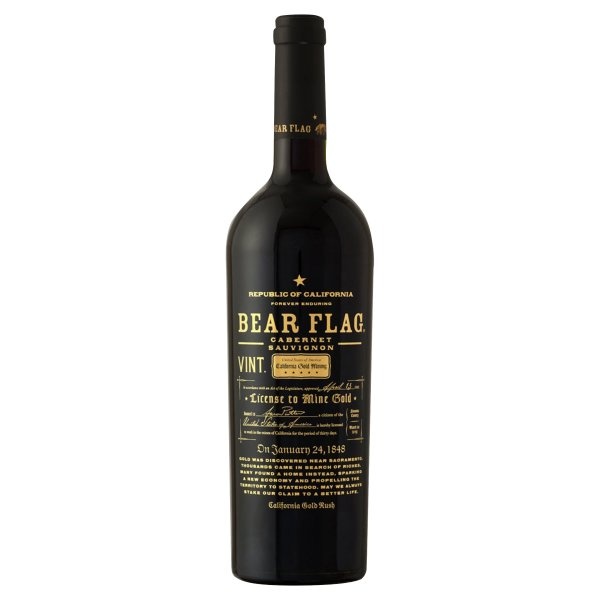 slide 1 of 7, Bear Flag Red Wine, 750 ml