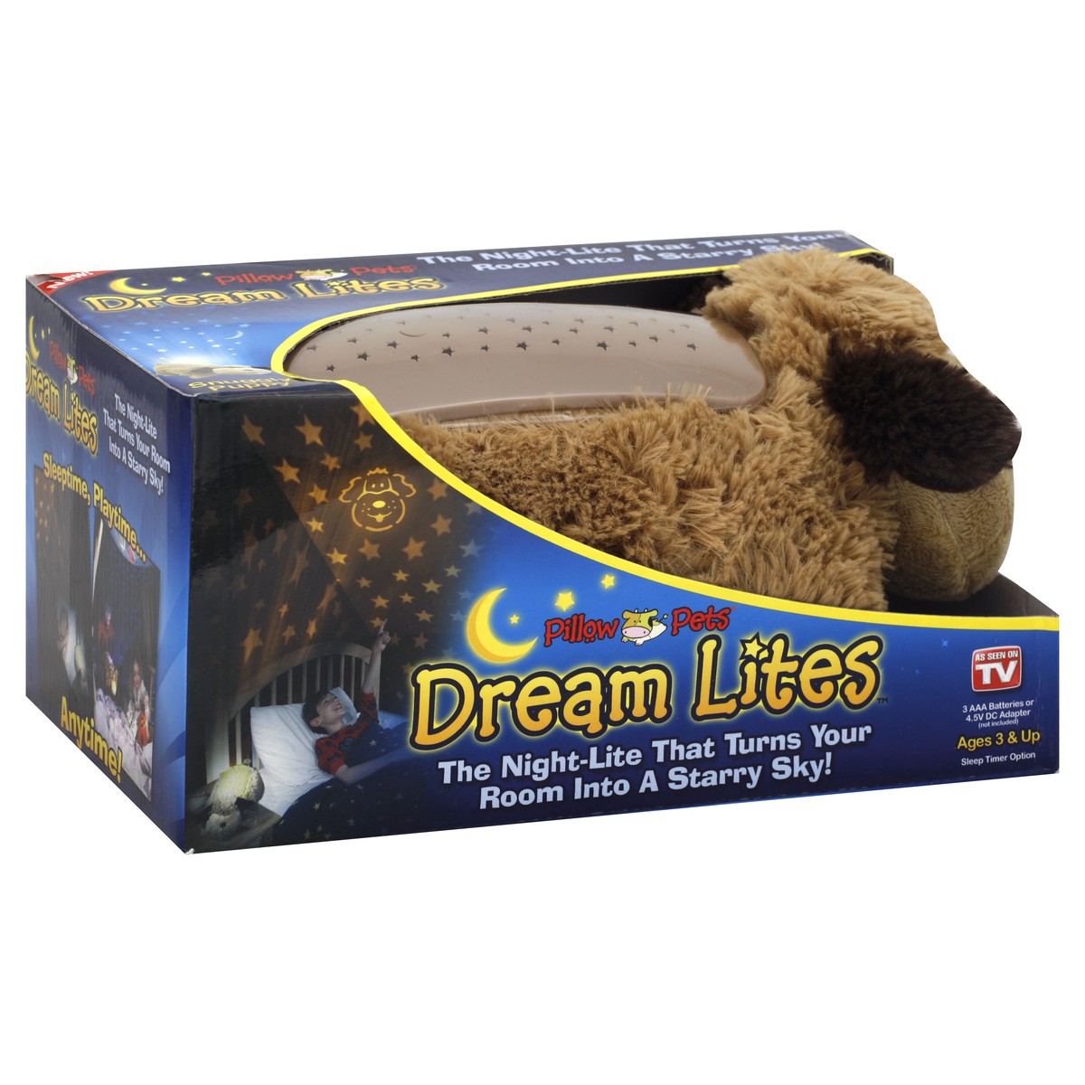 slide 4 of 4, Pillow Pets Dream Lites, Snuggly Puppy 1 ea, 1 ea