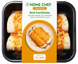 Home Chef Heat & Eat Beef Enchiladas