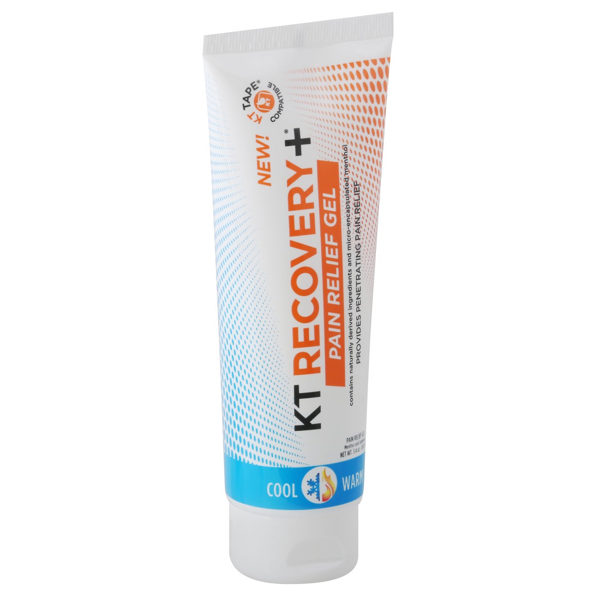 slide 5 of 13, KT Recovery+ Pain Relief Gel 3.4 oz, 3.4 oz