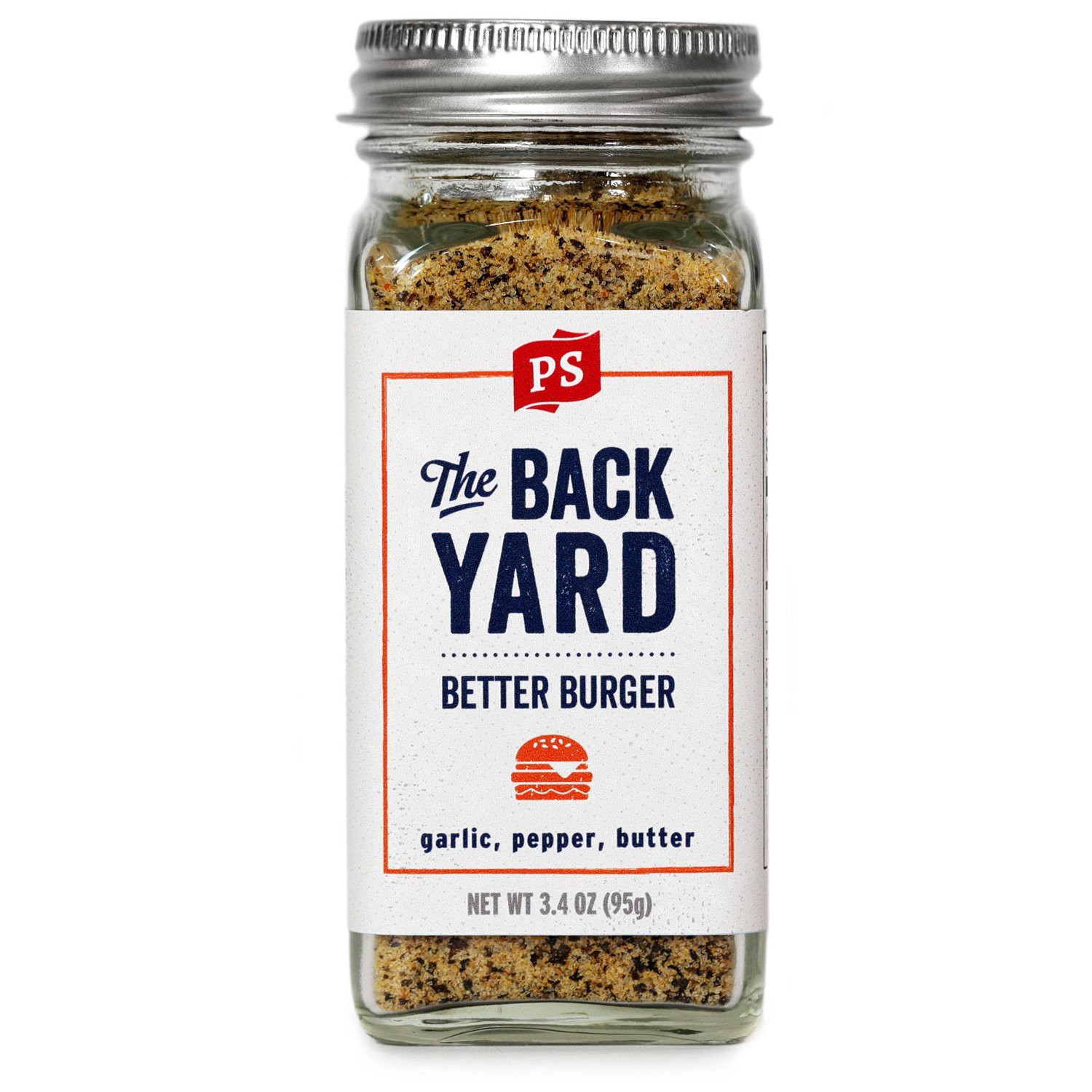slide 1 of 1, PS The Backyard Better Burger Seasoning, 3.4 oz