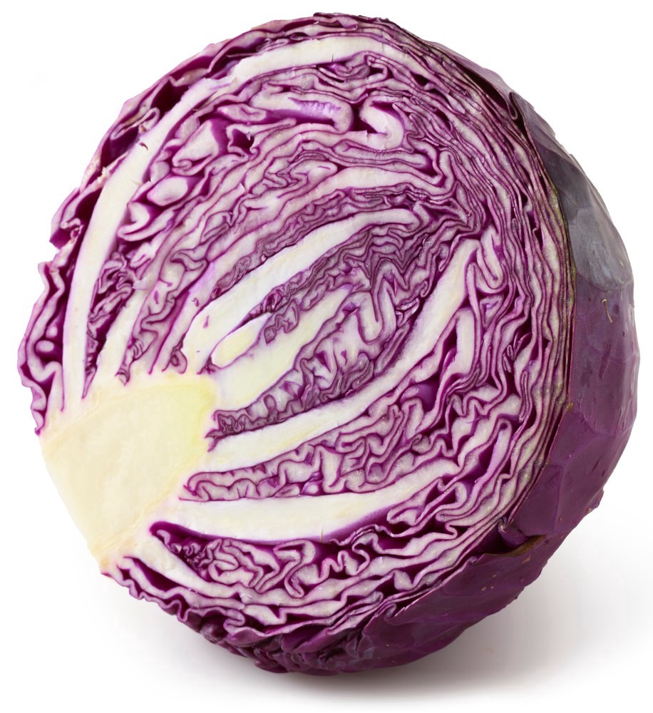 slide 2 of 2, Organic Red Cabbage, 1 ct