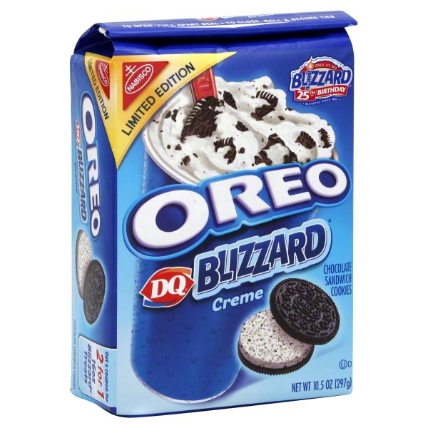 slide 1 of 1, Oreo Dq Blizzard, 10.5 oz