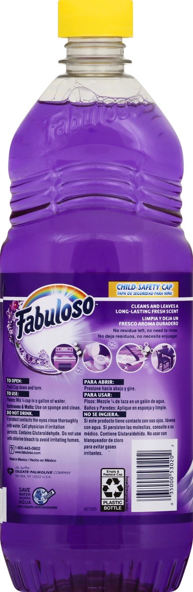 slide 6 of 6, Fabuloso Multi-Purpose Cleaner Lavender, 1 ct