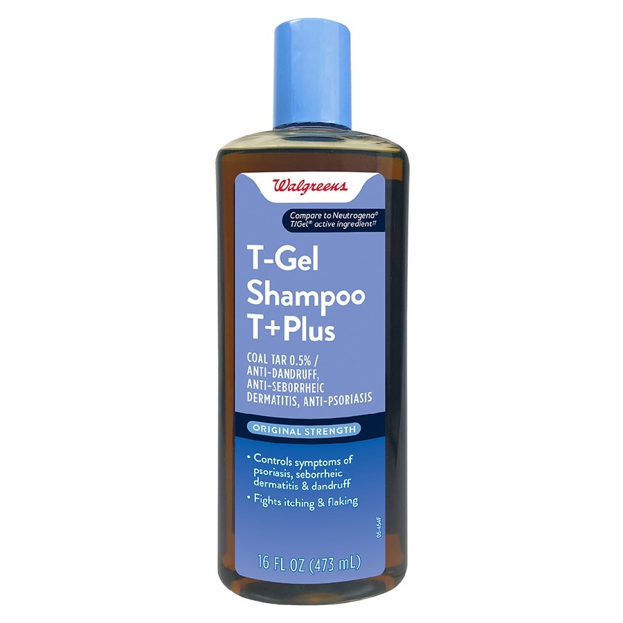 slide 1 of 1, Walgreens T+Plus Original Strength Shampoo, 16 oz