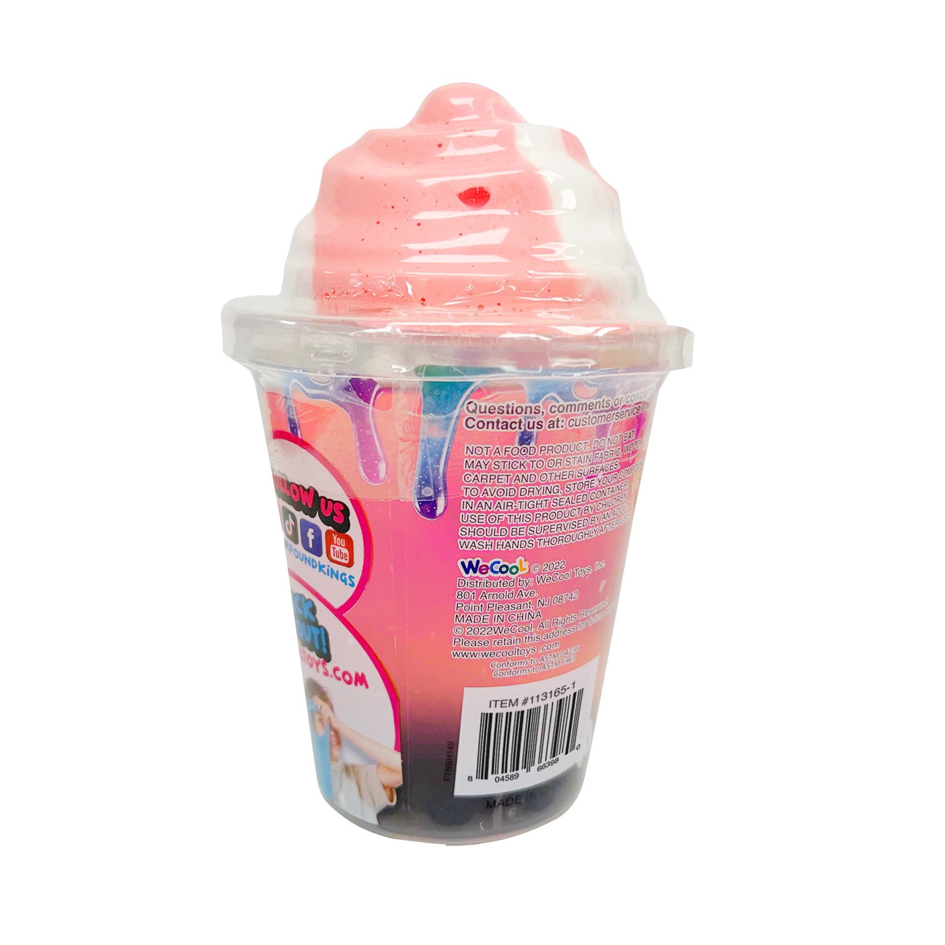 slide 2 of 3, Compound Kings Strawberry Scented Boba Bingsu Butter, conforms to astm d 4236