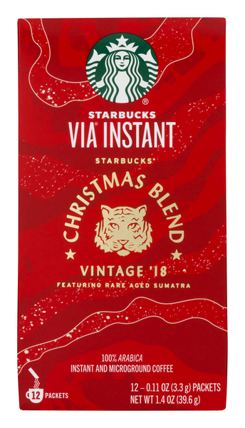 slide 1 of 4, Starbucks Christmas Blend Coffee Pods - 12 ct, 12 ct