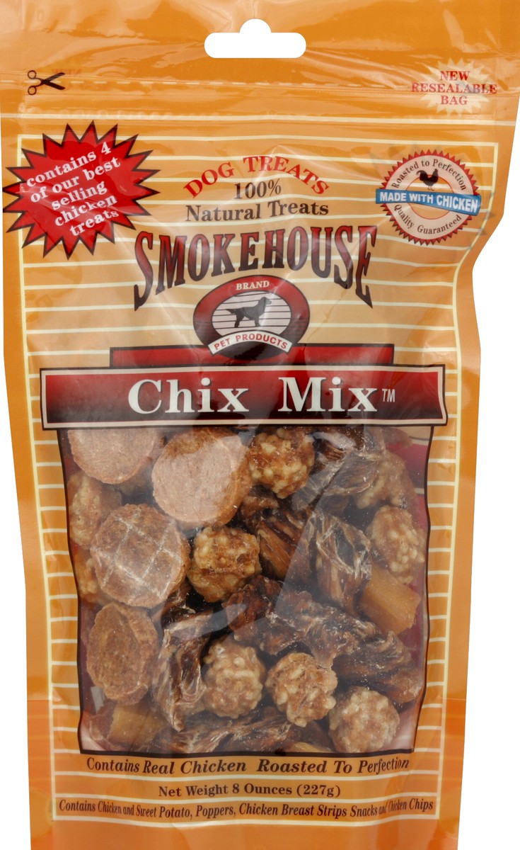 slide 3 of 4, Smokehouse Chix Mix Chicken Breast Strips, 8 oz