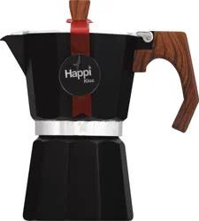 Happi Kloc Black Aluminum 6 Cup Espresso Maker 1 ea