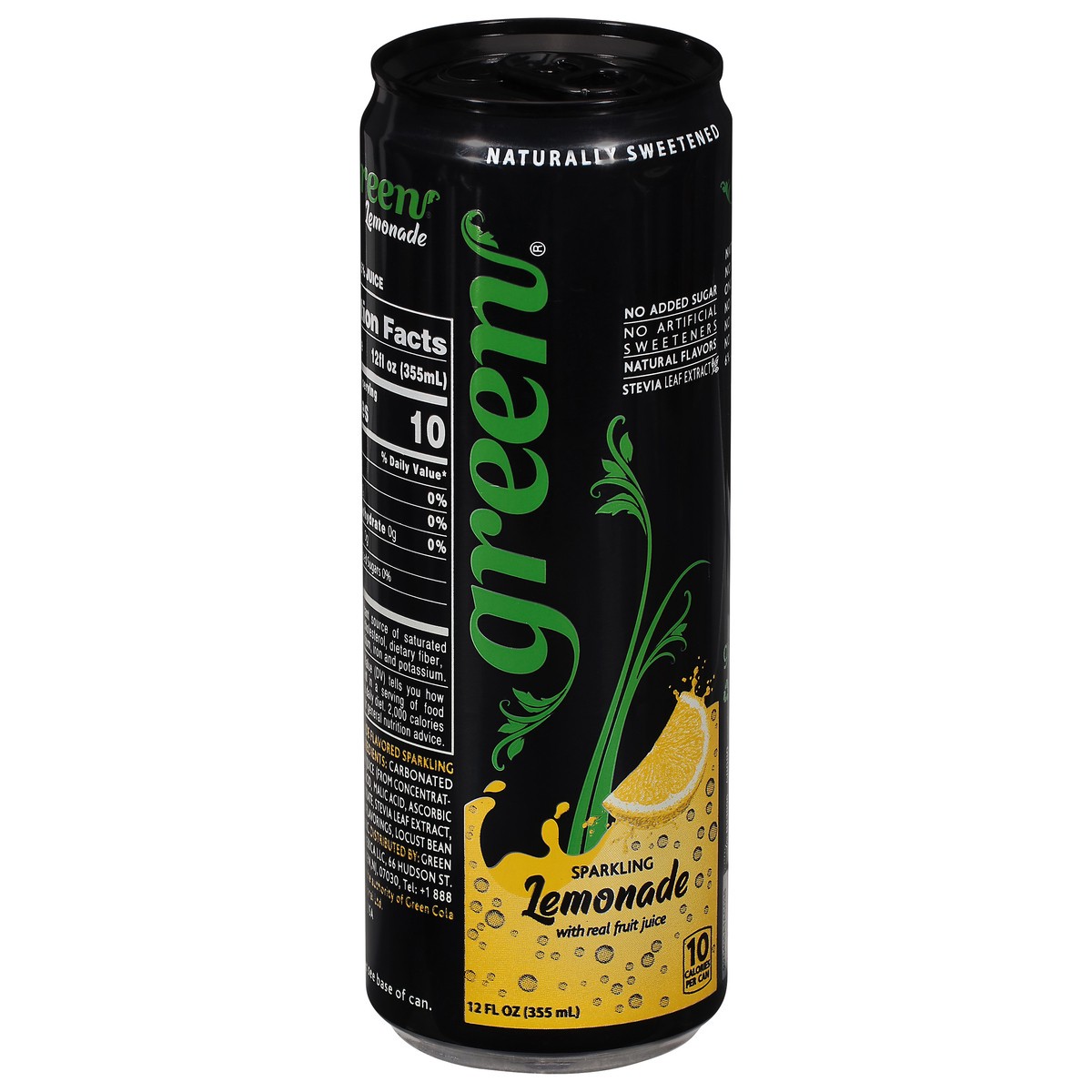 slide 2 of 13, Green Cola Sparkling Lemonade with Real Fruit Juice - 12 fl oz,