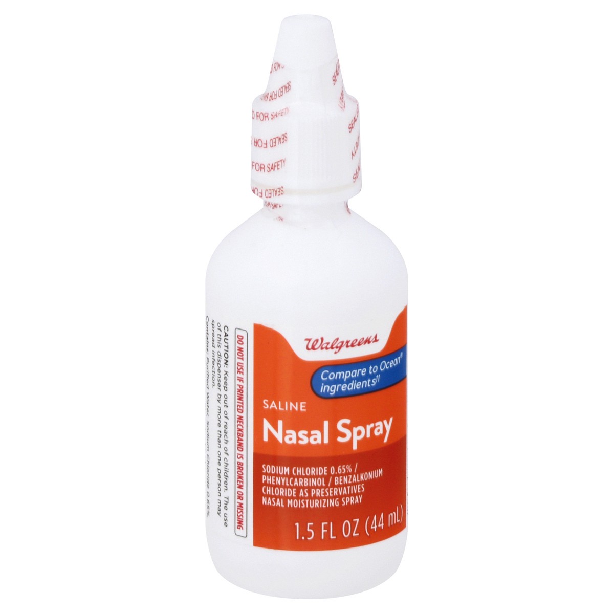 slide 5 of 10, Walgreens Saline Nasal Spray, 1.5 fl oz