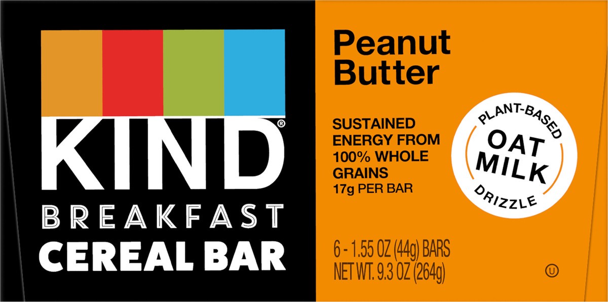 slide 2 of 9, KIND Peanut Butter Cereal Bars, 6 ct